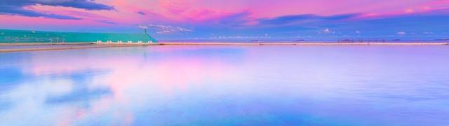 Newcastle Ocean Baths Newcastle Ocean Baths NSW Australia (Panorama)