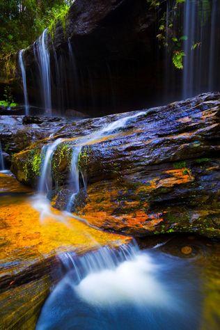 Somersby Falls Waterfall at Central Coast, NSW, Australia