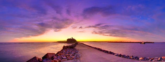 Nobbys Lighthouse Nobbys Lighthouse,Newcastle NSW Australia