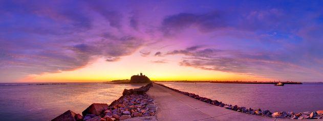 Nobbys Lighthouse Nobbys Lighthouse,Newcastle NSW Australia