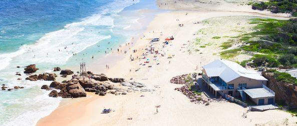 Redhead Beach View from Redhead Bluff, Newcastle NSW Australia