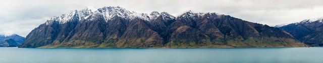 Lake Hawea View over Lake Hawea, New Zealand.