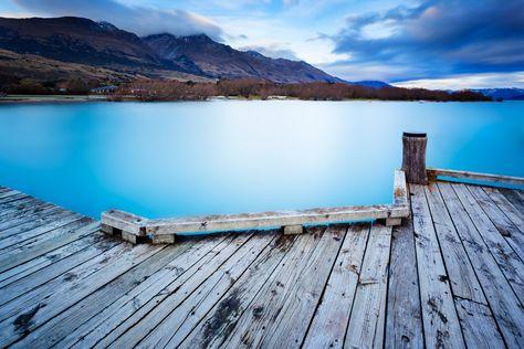 Glenorchy South view over Lake Wakatipu, Glenorchy, New Zealand