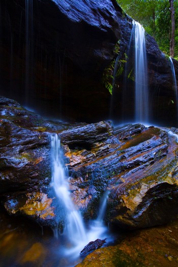 Somersby Falls Waterfall at Central Coast, NSW, Australia